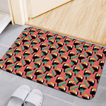 Tropical Toco Toucan Pattern Print Indoor Door Mat