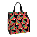 Tropical Toco Toucan Pattern Print Insulated Lunch Tote