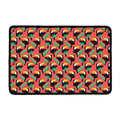 Tropical Toco Toucan Pattern Print Kitchen Mat