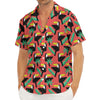 Tropical Toco Toucan Pattern Print Men's Deep V-Neck Shirt