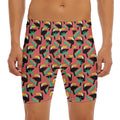 Tropical Toco Toucan Pattern Print Men's Long Boxer Briefs