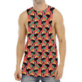 Tropical Toco Toucan Pattern Print Men's Muscle Tank Top