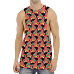 Tropical Toco Toucan Pattern Print Men's Muscle Tank Top