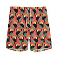Tropical Toco Toucan Pattern Print Men's Athletic Shorts