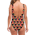 Tropical Toco Toucan Pattern Print One Piece Swimsuit