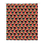 Tropical Toco Toucan Pattern Print Polyester Shower Curtain