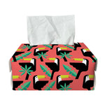 Tropical Toco Toucan Pattern Print Rectangle Tissue Box Cover