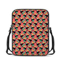 Tropical Toco Toucan Pattern Print Rectangular Crossbody Bag