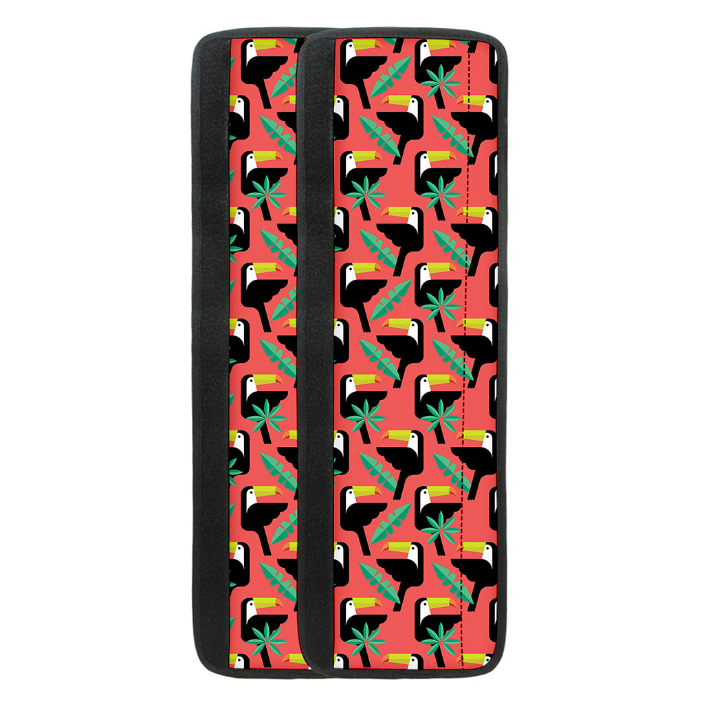 Tropical Toco Toucan Pattern Print Refrigerator Handle Covers