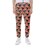 Tropical Toco Toucan Pattern Print Scuba Joggers