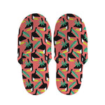 Tropical Toco Toucan Pattern Print Slippers