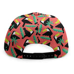 Tropical Toco Toucan Pattern Print Snapback Cap