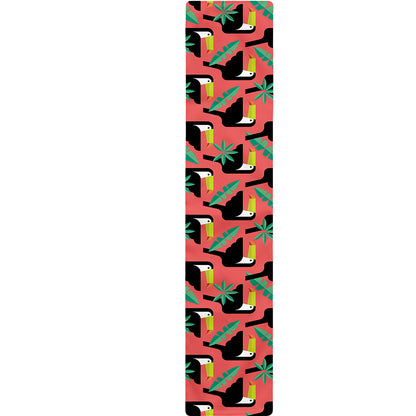 Tropical Toco Toucan Pattern Print Table Runner
