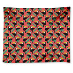 Tropical Toco Toucan Pattern Print Tapestry