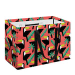Tropical Toco Toucan Pattern Print Utility Tote Bag