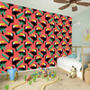 Tropical Toco Toucan Pattern Print Wall Sticker