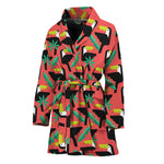 Tropical Toco Toucan Pattern Print Women's Bathrobe