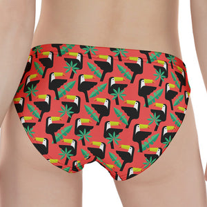 Tropical Toco Toucan Pattern Print Women's Panties