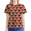 Tropical Toco Toucan Pattern Print Women's Polo Shirt