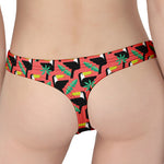 Tropical Toco Toucan Pattern Print Women's Thong