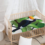 Tropical Toco Toucan Print Baby Crib Sheet