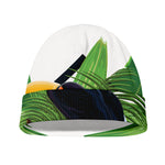 Tropical Toco Toucan Print Beanie