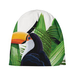 Tropical Toco Toucan Print Beanie