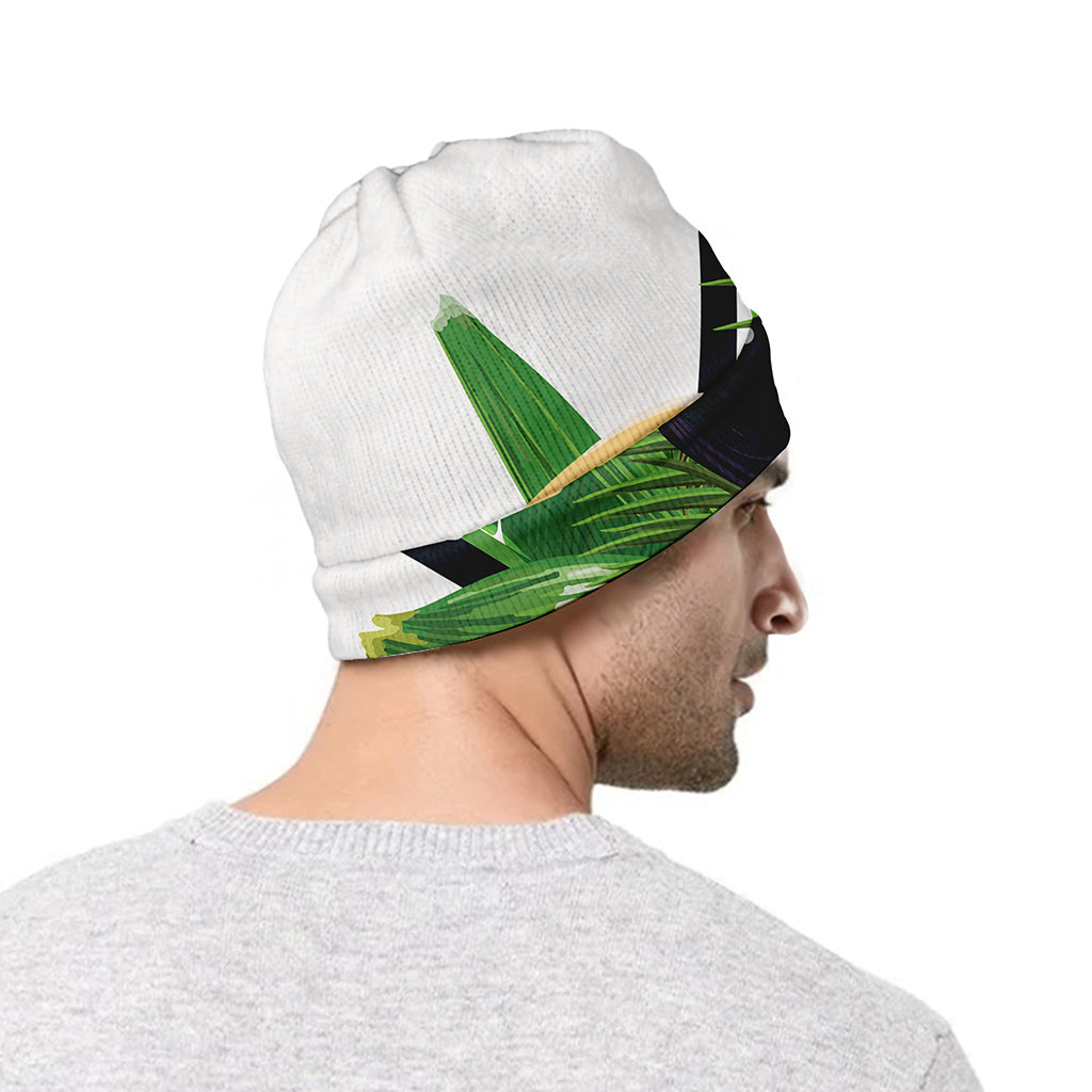 Tropical Toco Toucan Print Beanie