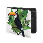 Tropical Toco Toucan Print Bifold Wallet
