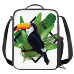 Tropical Toco Toucan Print Crossbody Lunch Bag