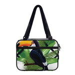 Tropical Toco Toucan Print Double Strap Bible Bag