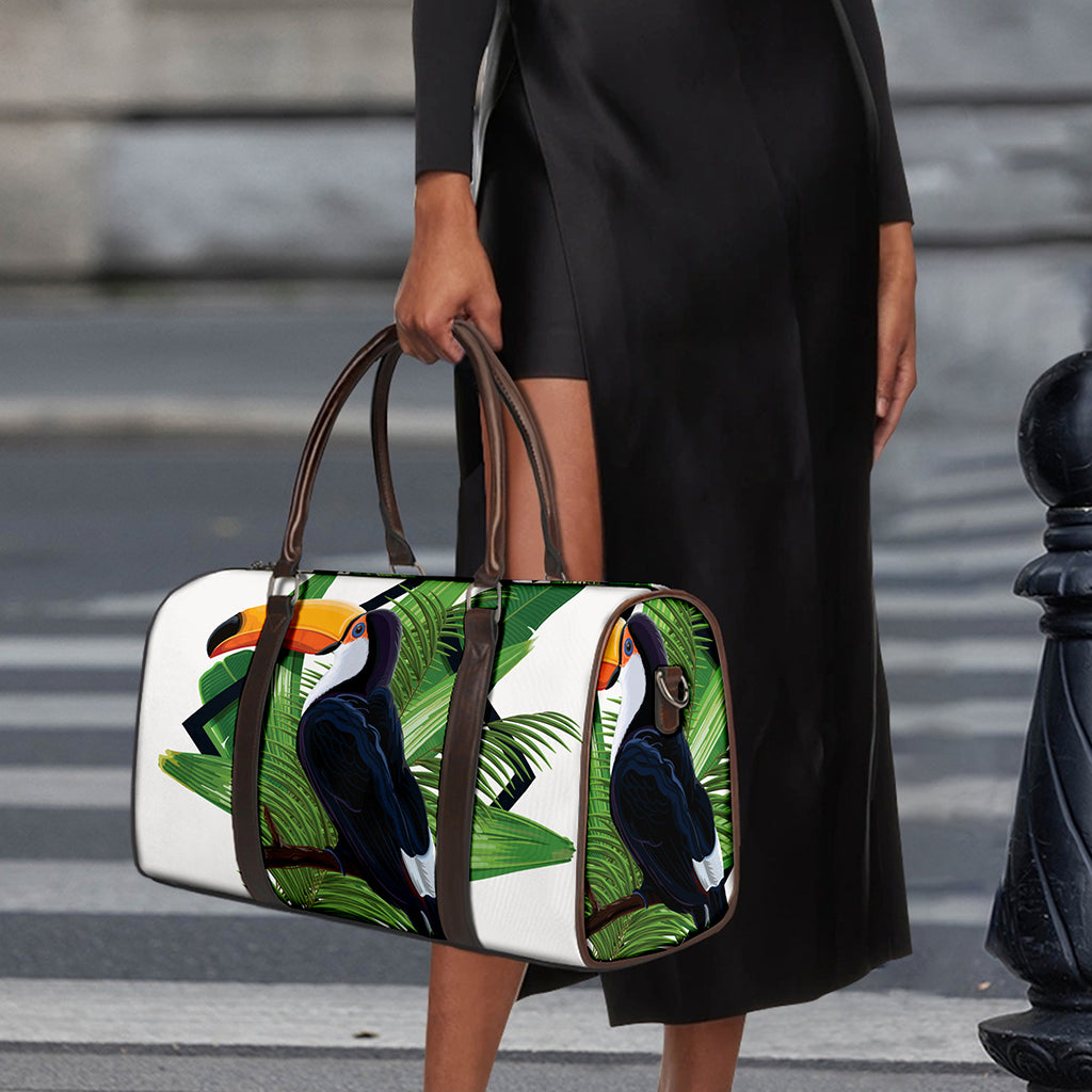 Tropical Toco Toucan Print Duffle Bag