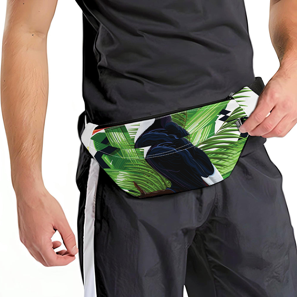 Tropical Toco Toucan Print Fanny Pack