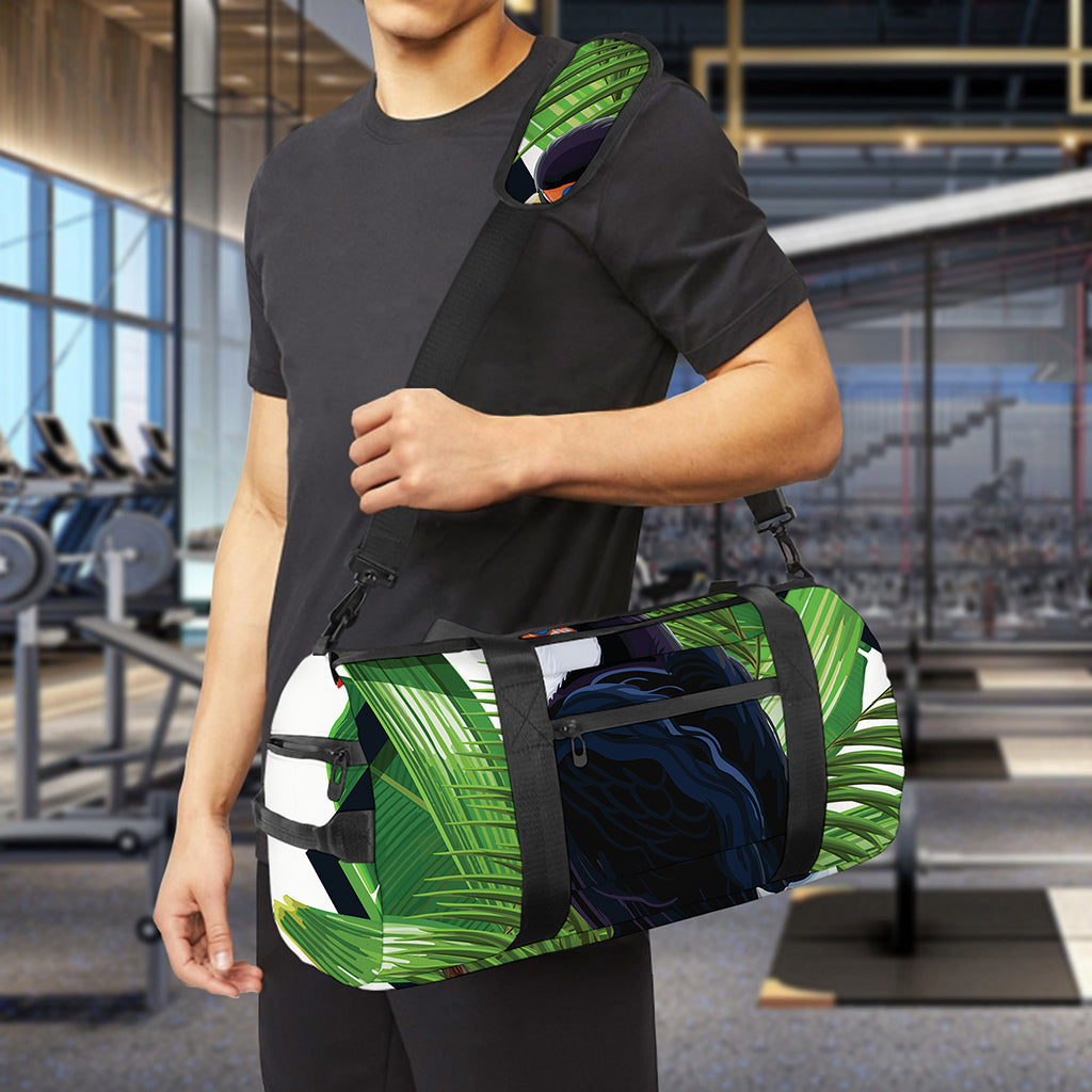 Tropical Toco Toucan Print Gym Bag