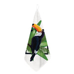 Tropical Toco Toucan Print Hand Towel