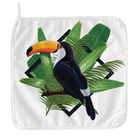 Tropical Toco Toucan Print Hand Towel