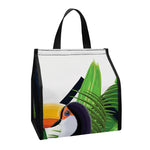 Tropical Toco Toucan Print Insulated Lunch Tote