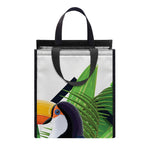 Tropical Toco Toucan Print Insulated Lunch Tote