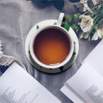 Tropical Toco Toucan Print Leather Coaster Set