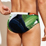 Tropical Toco Toucan Print Men's Swim Briefs