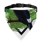 Tropical Toco Toucan Print Over The Collar Dog Bandana