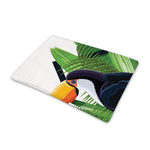 Tropical Toco Toucan Print Pet Cooling Mat Cover