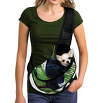Tropical Toco Toucan Print Pet Sling Carrier