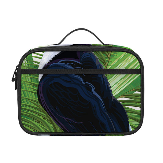 Tropical Toco Toucan Print Portable Lunch Bag