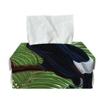 Tropical Toco Toucan Print Rectangle Tissue Box Cover