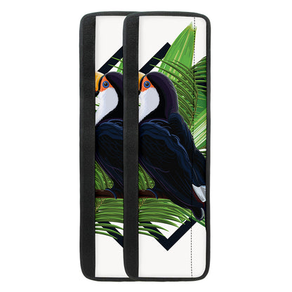 Tropical Toco Toucan Print Refrigerator Handle Covers