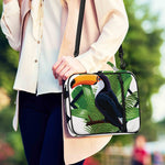 Tropical Toco Toucan Print Shoulder Strap Bible Bag
