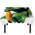 Tropical Toco Toucan Print Tablecloth