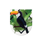 Tropical Toco Toucan Print Toilet Lid Cover