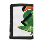 Tropical Toco Toucan Print Trifold Wallet